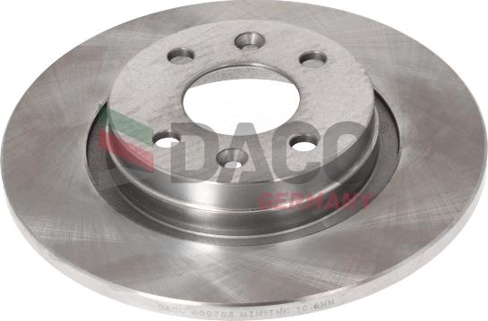 DACO 600703 - Гальмівний диск autozip.com.ua