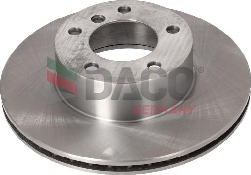 DACO 601525 - Гальмівний диск autozip.com.ua
