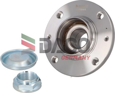 DACO 110605 - Комплект підшипника маточини колеса autozip.com.ua