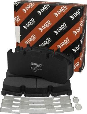 DACO 351025 - Гальмівні колодки, дискові гальма autozip.com.ua