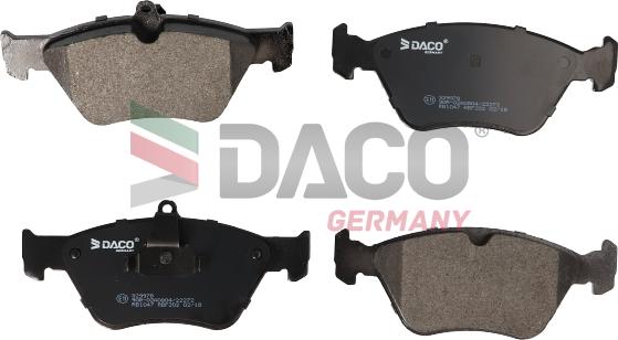 DACO 329978 - Гальмівні колодки, дискові гальма autozip.com.ua