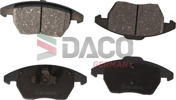DACO 321953 - Гальмівні колодки, дискові гальма autozip.com.ua