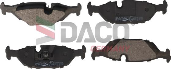 DACO 321509 - Гальмівні колодки, дискові гальма autozip.com.ua