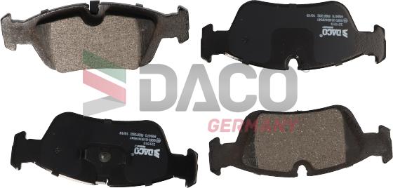 DACO 321510 - Гальмівні колодки, дискові гальма autozip.com.ua