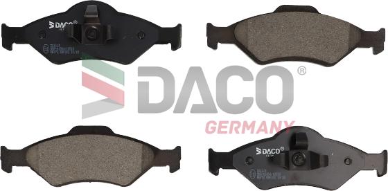 DACO 321013 - Гальмівні колодки, дискові гальма autozip.com.ua