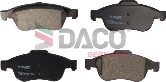 DACO 323026 - Гальмівні колодки, дискові гальма autozip.com.ua