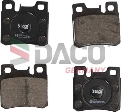 DACO 323315 - Гальмівні колодки, дискові гальма autozip.com.ua