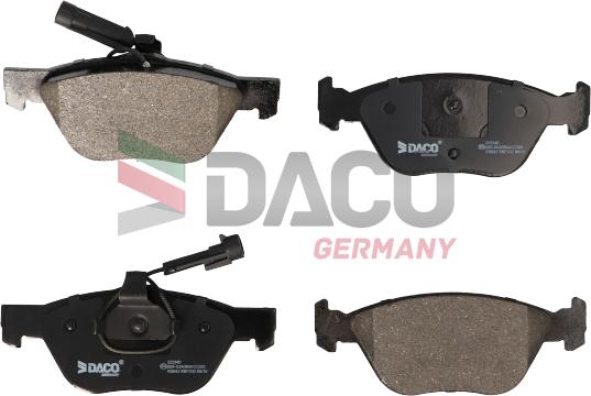 DACO 322340 - Гальмівні колодки, дискові гальма autozip.com.ua