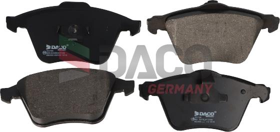 DACO 322706 - Гальмівні колодки, дискові гальма autozip.com.ua