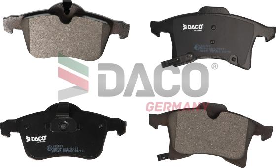 DACO 322703 - Гальмівні колодки, дискові гальма autozip.com.ua