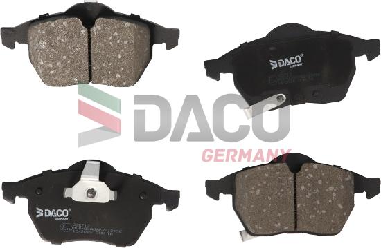 DACO 322712 - Гальмівні колодки, дискові гальма autozip.com.ua