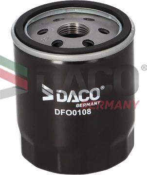 DACO DFO0108 - Масляний фільтр autozip.com.ua