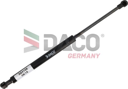 DACO SG4109 - Газова пружина, кришка багажник autozip.com.ua