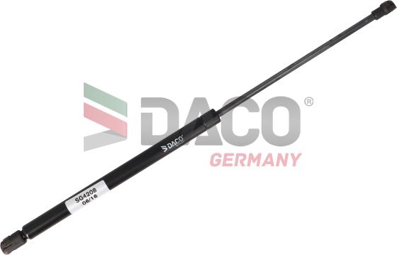 DACO SG4208 - Газова пружина, капот autozip.com.ua