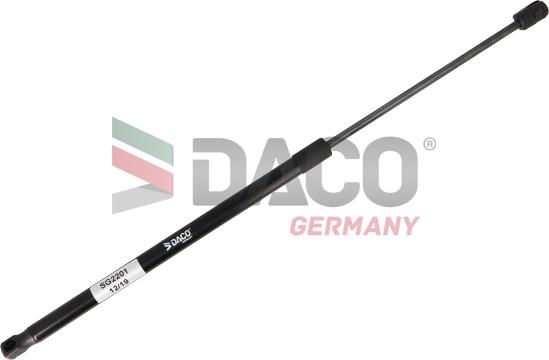 DACO SG2201 - Газова пружина, кришка багажник autozip.com.ua