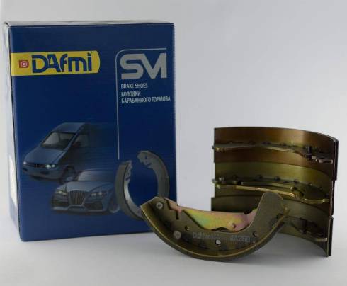Dafmi DA269 - Комплект гальм, барабанний механізм autozip.com.ua