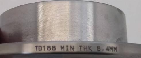 Dafmi TD188 - Гальмівний диск autozip.com.ua