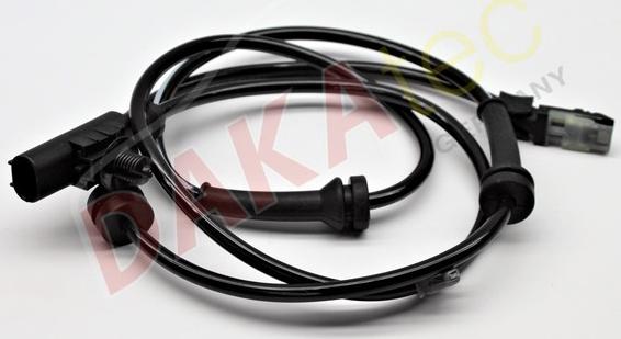 DAKAtec 410122 - Датчик ABS, частота обертання колеса autozip.com.ua