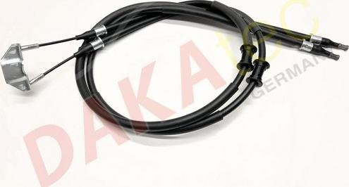 DAKAtec 600050 - Трос, гальмівна система autozip.com.ua