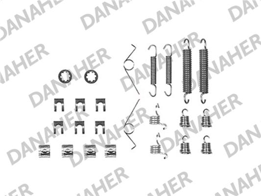 Danaher 7545 - Комплектуючі, барабанний гальмівний механізм autozip.com.ua