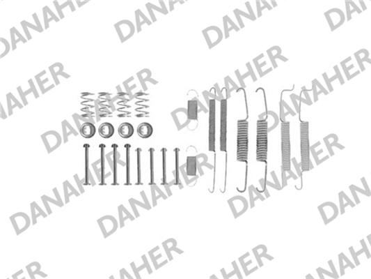 Danaher 7569 - Комплектуючі, барабанний гальмівний механізм autozip.com.ua
