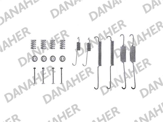 Danaher 7640 - Комплектуючі, барабанний гальмівний механізм autozip.com.ua