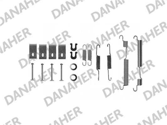 Danaher 7653 - Комплектуючі, барабанний гальмівний механізм autozip.com.ua
