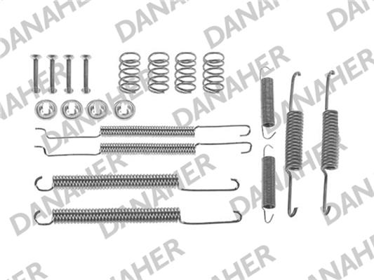 Danaher 7681 - Комплектуючі, барабанний гальмівний механізм autozip.com.ua