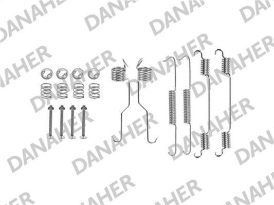 Danaher 7804 - Комплектуючі, барабанний гальмівний механізм autozip.com.ua