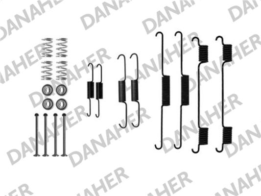 Danaher 7817 - Комплектуючі, барабанний гальмівний механізм autozip.com.ua