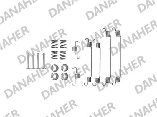 Danaher 7820 - Комплектуючі, барабанний гальмівний механізм autozip.com.ua