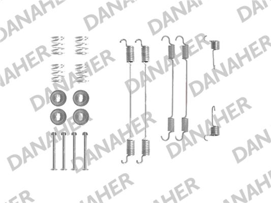 Danaher 7750 - Комплектуючі, барабанний гальмівний механізм autozip.com.ua