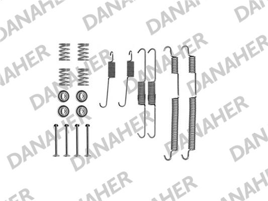 Danaher 7753 - Комплектуючі, барабанний гальмівний механізм autozip.com.ua