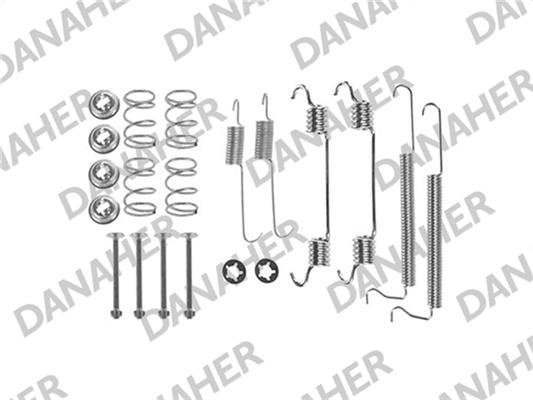 Danaher 7710 - Комплектуючі, барабанний гальмівний механізм autozip.com.ua