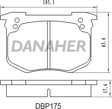 BENDIX DB224 - Гальмівні колодки, дискові гальма autozip.com.ua