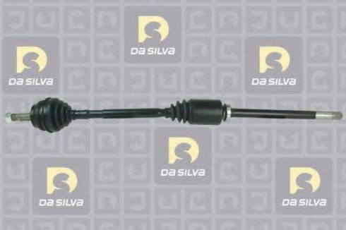 DA SILVA JC4319A - Приводний вал autozip.com.ua