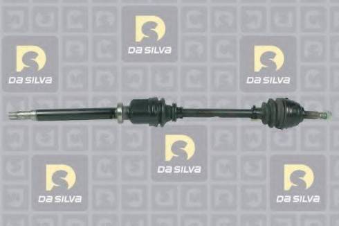 DA SILVA JC4430 - Приводний вал autozip.com.ua