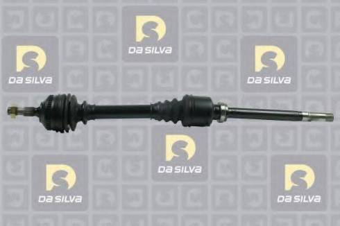 DA SILVA JC165A - Приводний вал autozip.com.ua