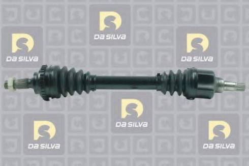 DA SILVA JC1340A - Приводний вал autozip.com.ua