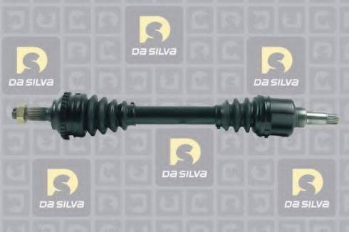 DA SILVA JC1341A - Приводний вал autozip.com.ua