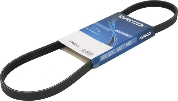 DAYCO 4PK903EE - Поліклиновий ремінь autozip.com.ua