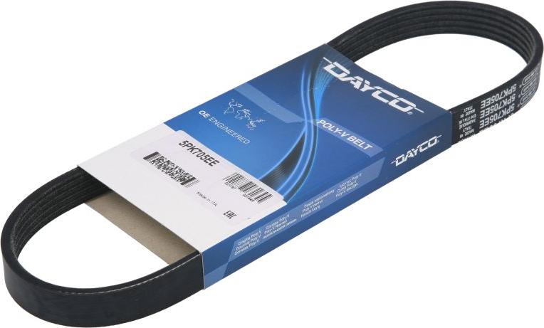 DAYCO 5PK705EE - Поліклиновий ремінь autozip.com.ua