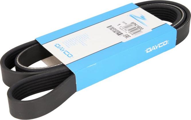 DAYCO 6PK1600 - Поліклиновий ремінь autozip.com.ua