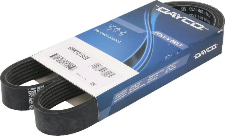 DAYCO 6PK1019EE - Поліклиновий ремінь autozip.com.ua