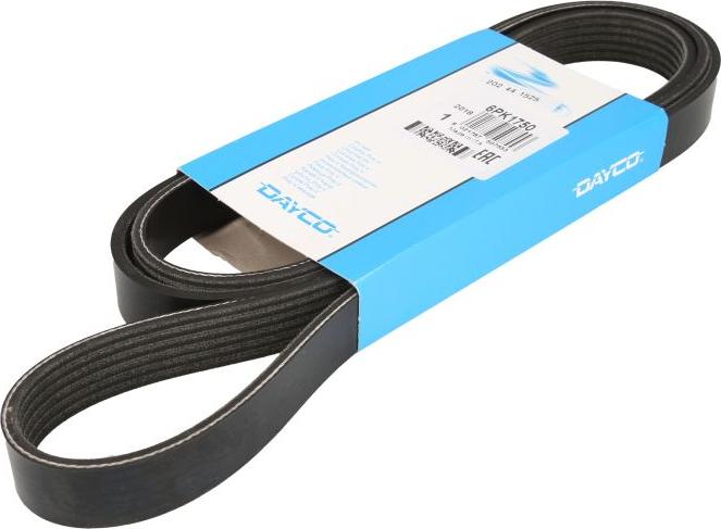 DAYCO 6PK1750 - Поліклиновий ремінь autozip.com.ua