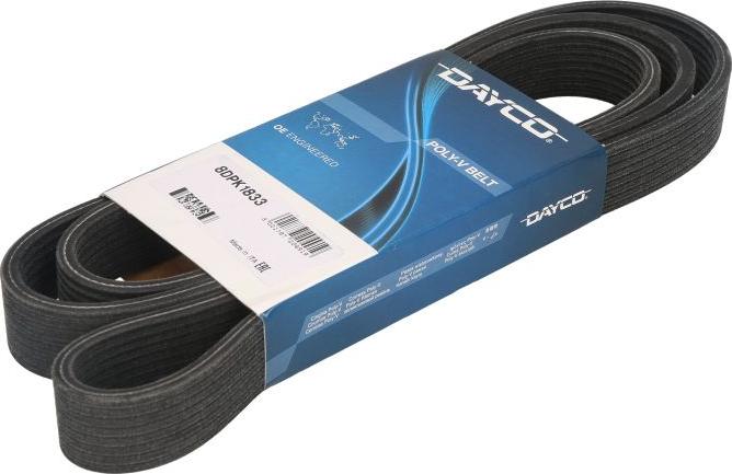 DAYCO 8DPK1833 - Поліклиновий ремінь autozip.com.ua