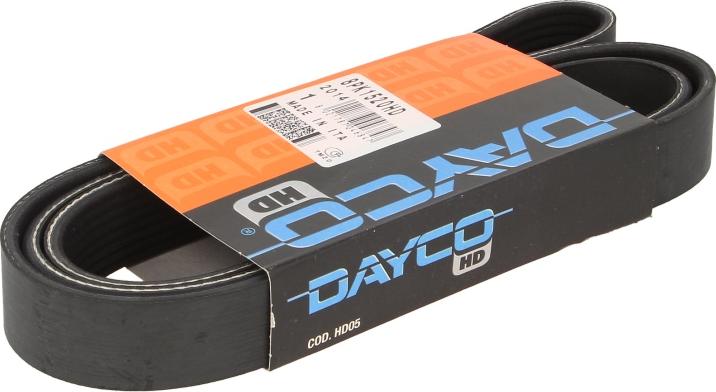DAYCO 8PK1520HD - Поліклиновий ремінь autozip.com.ua