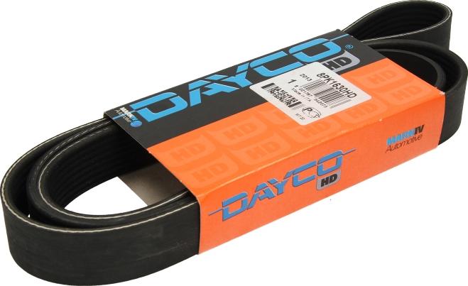 DAYCO 8PK1630HD - Поліклиновий ремінь autozip.com.ua
