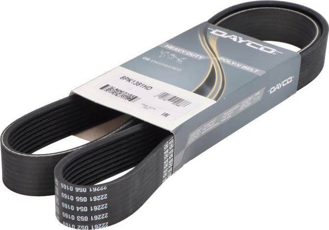 DAYCO 8PK1381HD - Поліклиновий ремінь autozip.com.ua