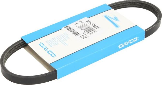 DAYCO 3PK576EE - Поліклиновий ремінь autozip.com.ua
